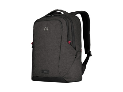 Рюкзак WENGER MX Professional 16, серый, 100% полиэстер, 33х21х45 см, 21 л