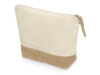 Косметичка Jute из хлопка и джута