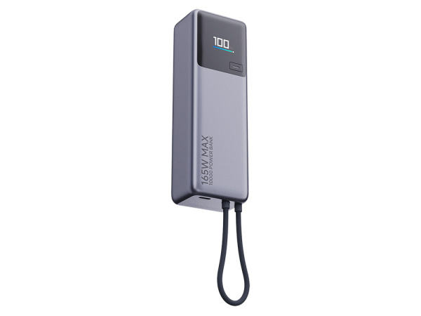 Внешний аккумулятор со встроенным кабелем Xiaomi 165W Power Bank, 10000 мАч