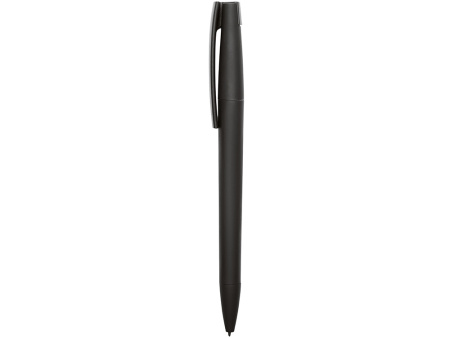 Ручка пластиковая soft-touch шариковая Zorro, черный