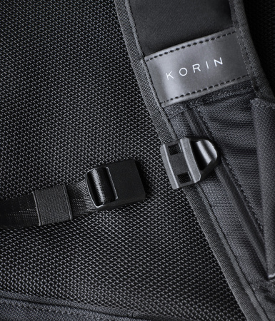 Рюкзак KORIN FlipPack 47х30х17 см, черный