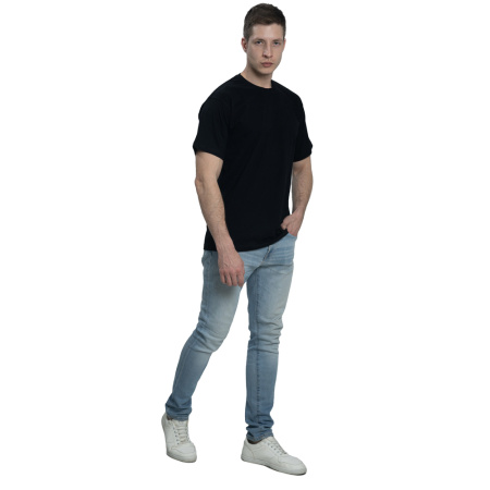 Футболка New Gen МУЖ 155г О-ворот черный 5XL