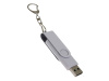 USB 3.0- флешка на 64 Гб с поворотным механизмом и дополнительным разъемом Type-C