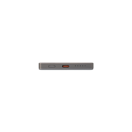 Внешний аккумулятор Оникс PD (Onyx PD) 5000mAh с функцией беспроводной зарядки 15W, серый