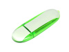 USB 2.0- флешка промо на 64 Гб овальной формы