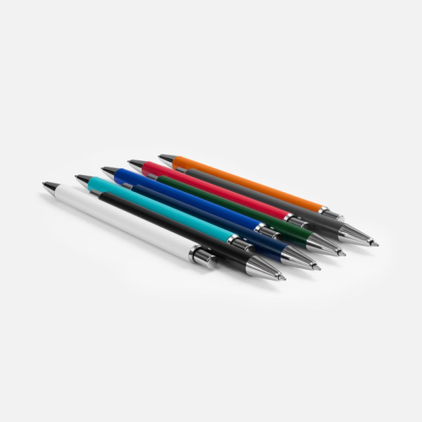Ручка шариковая Slim Beam, белая