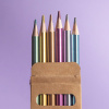 Цветные карандаши METALLIC, 6 цветов
