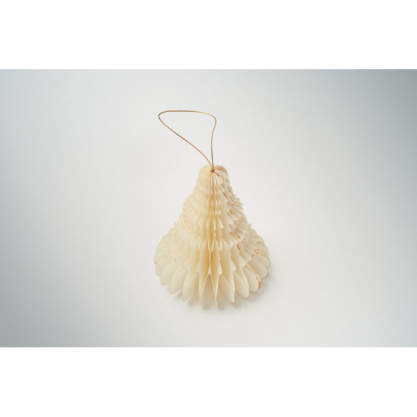 Christmas paper tree hanger