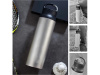 Термокружка из нерж. стали тм THERMOcafe TCSB-800SY (GY) 0,8L