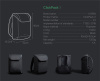 Рюкзак KORIN ClickPack X 45х32х15,5 см, с клапаном, черный
