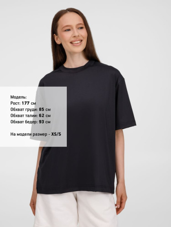 Футболка из бифлекса Morfiss, черная, размер XL/XXL