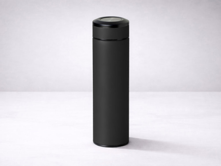 Вакуумный термос Vacuum Flask C1, soft touch, 420мл, черный