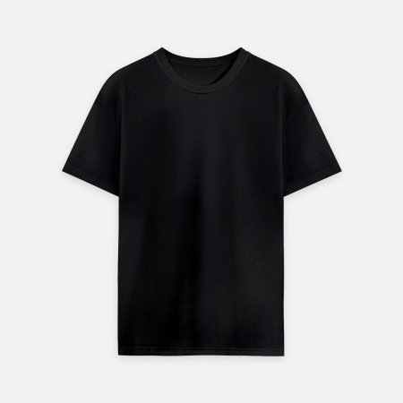 Футболка унисекс премиум Аура (Aura), 200гр. черный, размер 3XL/4XL