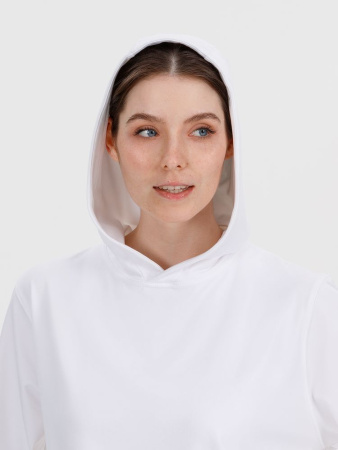 Худи унисекс Morfiss, белое, размер XL/XXL