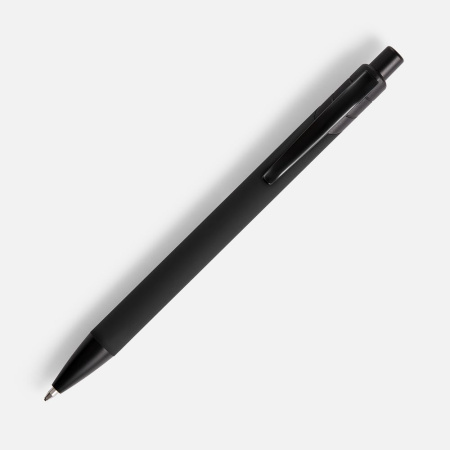 Ручка шариковая Undertone Black Soft Touch, черная