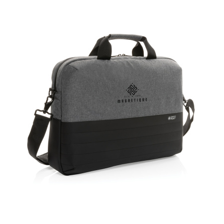 Сумка для ноутбука Swiss Peak с RFID-защитой из rPET AWARE™, 15,6’’