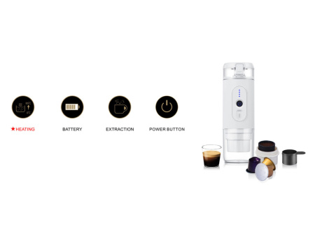Портативная кофемашина с подогревом Barista 2