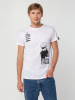 Футболка унисекс для сублимации Paint Tee, белая, размер 56