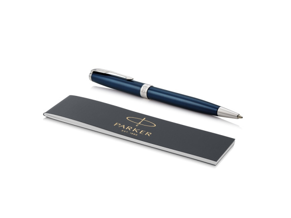 Ручка шариковая Parker Sonnet Core Black Lacquer CT