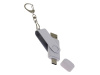 USB 3.0- флешка на 64 Гб с поворотным механизмом и дополнительным разъемом Type-C
