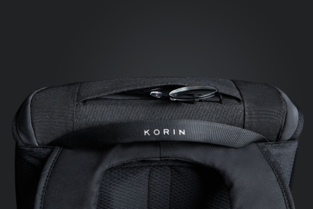 Рюкзак KORIN ClickPack X 45х32х15,5 см, с клапаном, черный