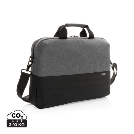 Сумка для ноутбука Swiss Peak с RFID-защитой из rPET AWARE™, 15,6’’