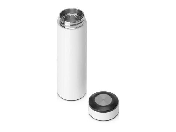 Термос Confident Metallic 420мл, белый