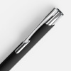 Ручка шариковая Keskus Soft Touch, черная