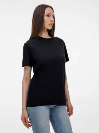 Футболка унисекс T-Bolka 180, черная, размер 5XL