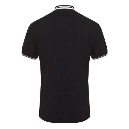 New Gen Рубашка поло мужская черная комбинированная 3XL