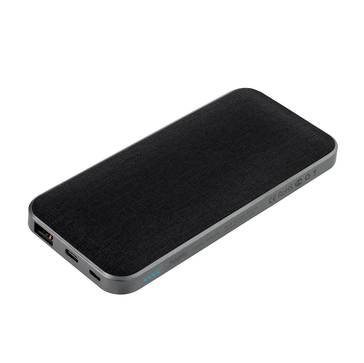 Внешний аккумулятор Tweed PB 10000 mAh, черный