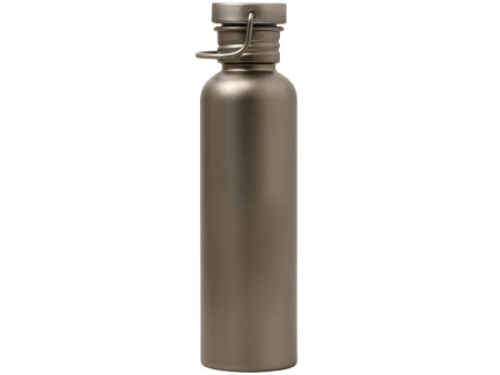 Бутылка для воды из титана Titan, 750ml, темно-серый