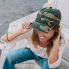 Бейсболка DAD HAT, 6 клиньев, металлическая застежка