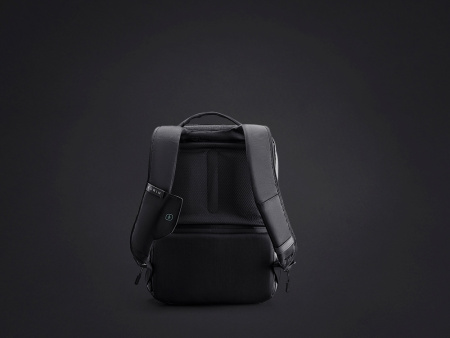 Водостойкий антикражный рюкзак Clickpack для ноутбука 15.6, черный