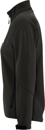 Куртка женская на молнии Roxy 340 черная, размер XXL