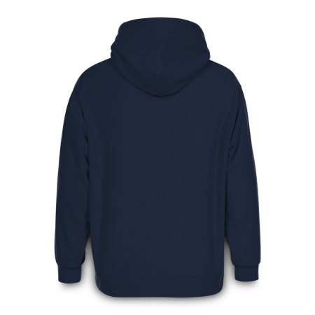Худи флисовое унисекс Manakin, темно-синее, размер XL/2XL