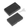 Зарядное устройство "Камень" с покрытием soft grip, 4000 mAh в подарочной коробке, черный #