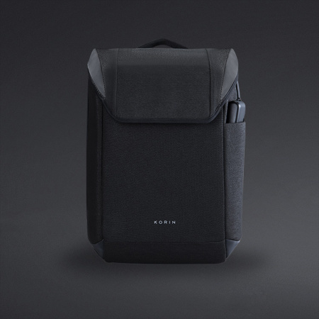 Рюкзак KORIN ClickPack X 45х32х15,5 см, с клапаном, черный