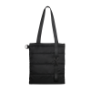 Шоппер Superbag Bubble, стёганый, с магнитной кнопкой (черный)