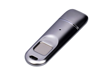 USB 3.0-флешка на 128 Гб со сканером отпечатков пальцев в подарочной упаковке