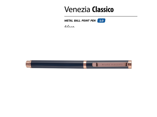 Ручка металлическая шариковая Venezia Classico