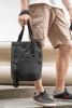 Шоппер Superbag ZIP, с двумя карманами и молнией (черный)