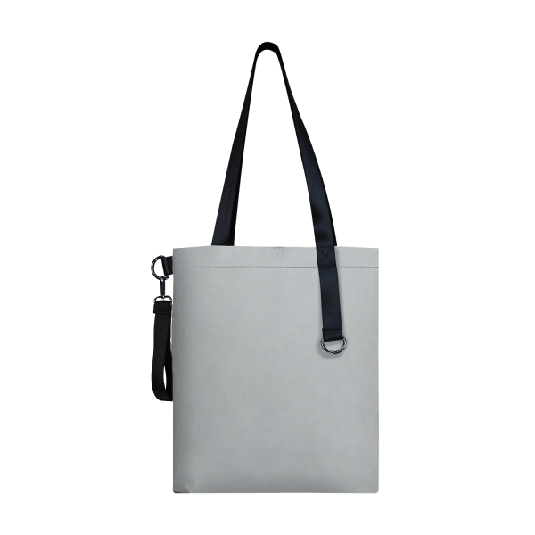Шоппер Superbag Reflect (серый с чёрным)