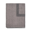 Плед VINGA Monogram из переработанного полиэстера GRS, 170x130 см