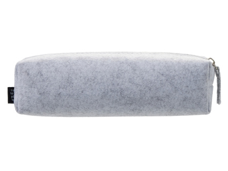 Пенал Felt из RPET-фетра, светло-серый