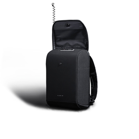 Рюкзак KORIN ClickPack X 45х32х15,5 см, с клапаном, черный