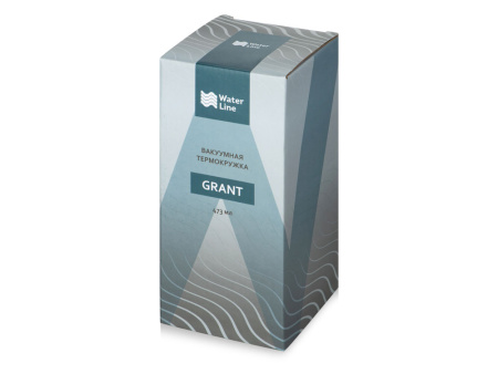 Вакуумная термокружка Grant, soft-touch