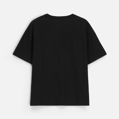 Футболка унисекс Durington, черная, размер 3XL/4XL