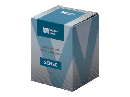 Вакуумная термокружка Sense, непротекаемая крышка