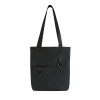 Шоппер Superbag ZIP, с двумя карманами и молнией (черный)
